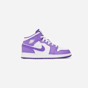 Nike Jordan 1 Mid Purple Venom (GS)