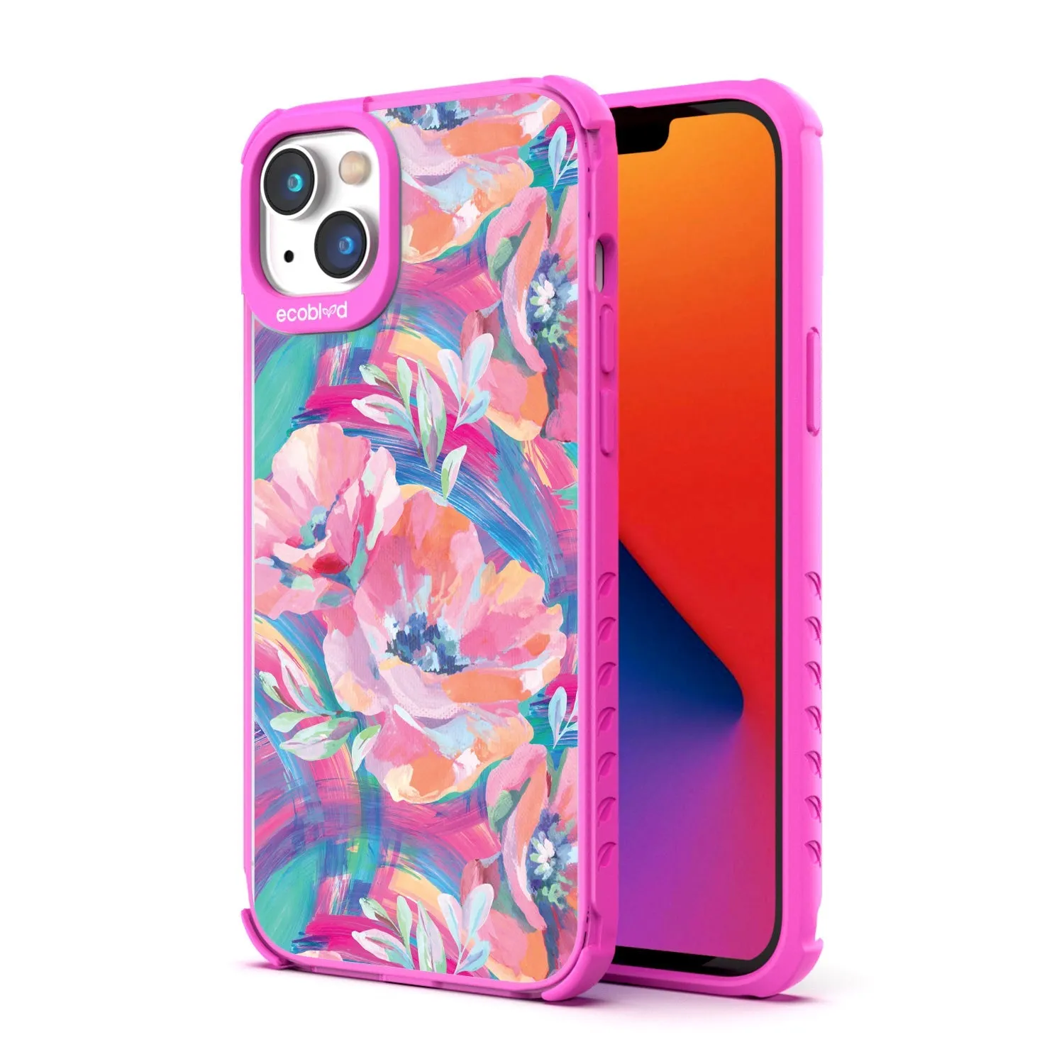 Pastel Poppy - Laguna Collection Case for Apple iPhone 16e, 14, 13