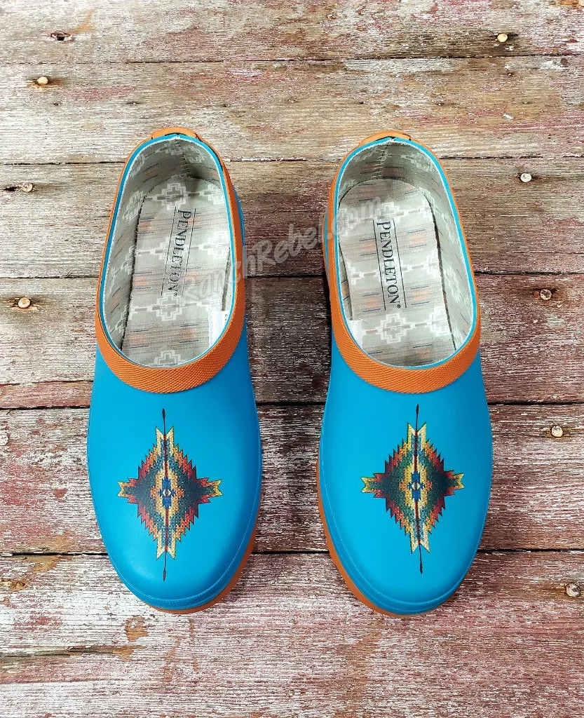 Pendleton Turquoise Pagosa Spring Clog #5183