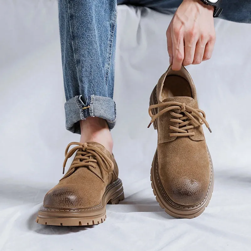 Porter Suede Round Toe Shoes