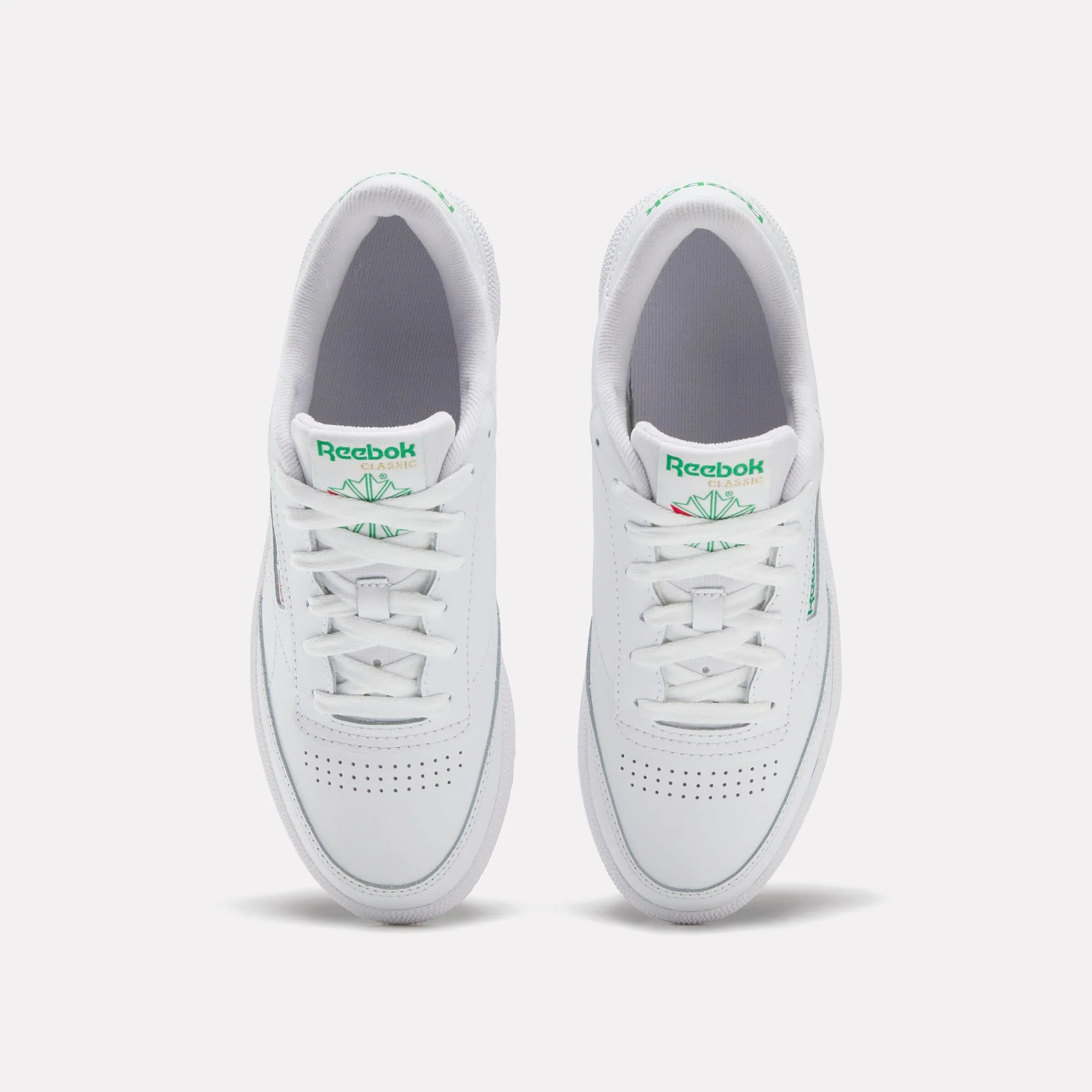 Reebok Footwear Women Club C 85 Shoes FTWR WHT/FTWR WHT/GOLD MET