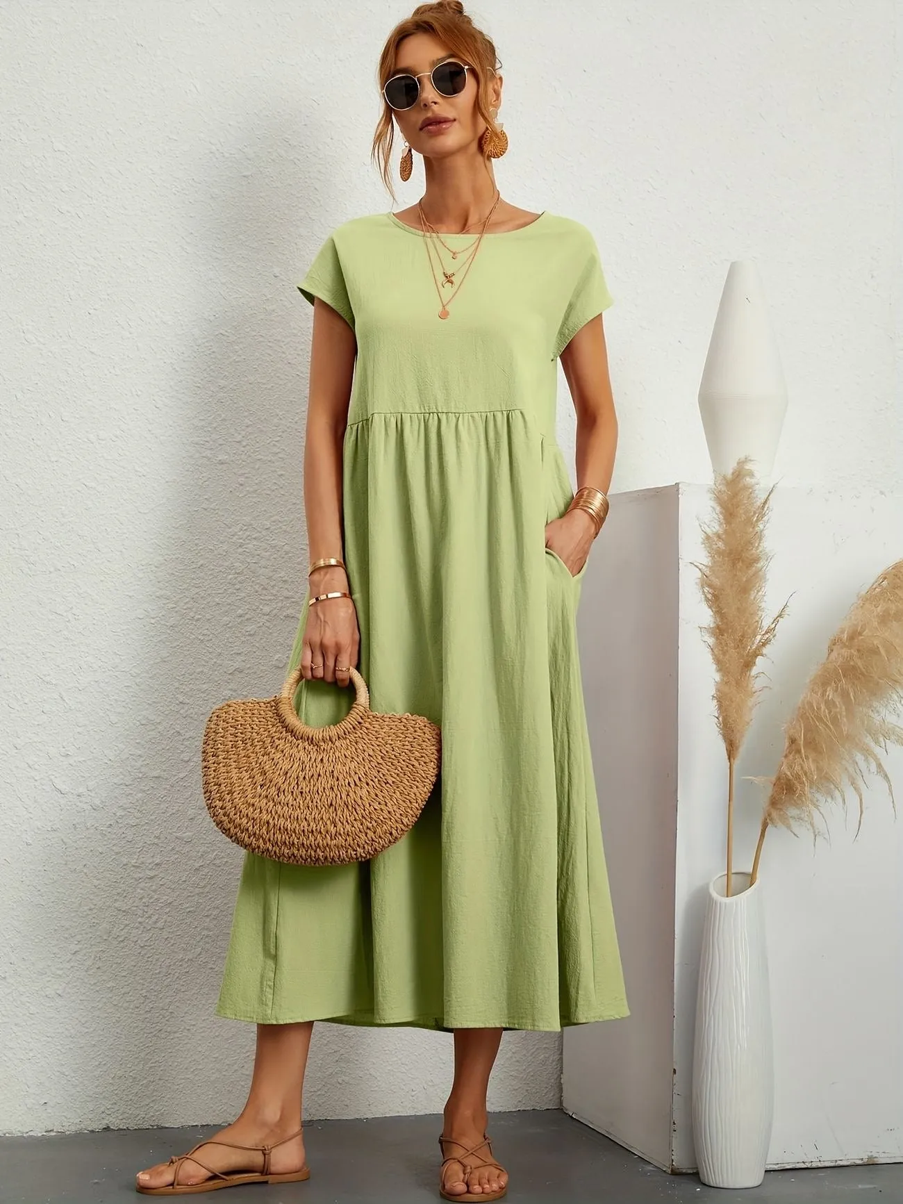 Rosey - Relaxed Linen Dress