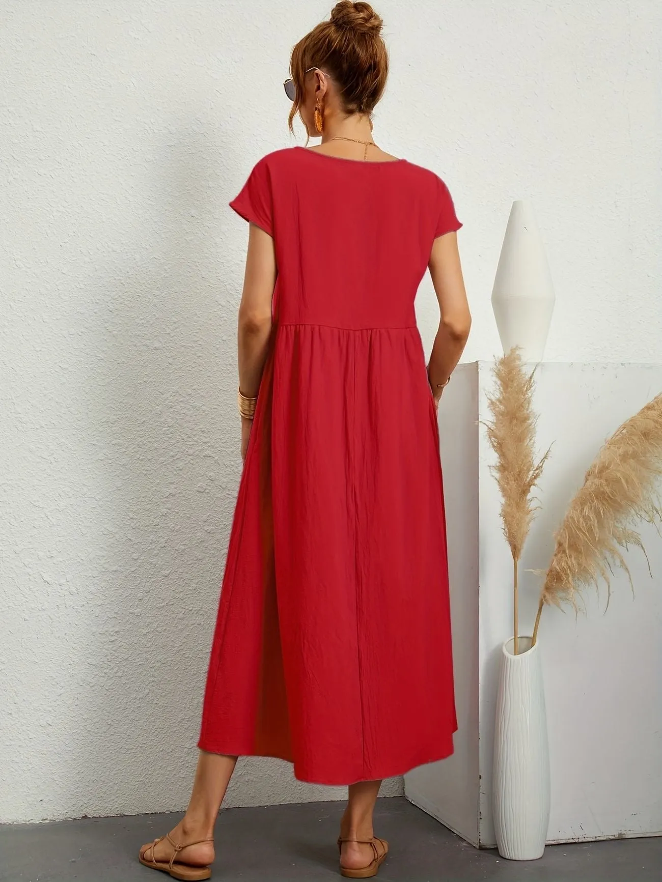 Rosey - Relaxed Linen Dress