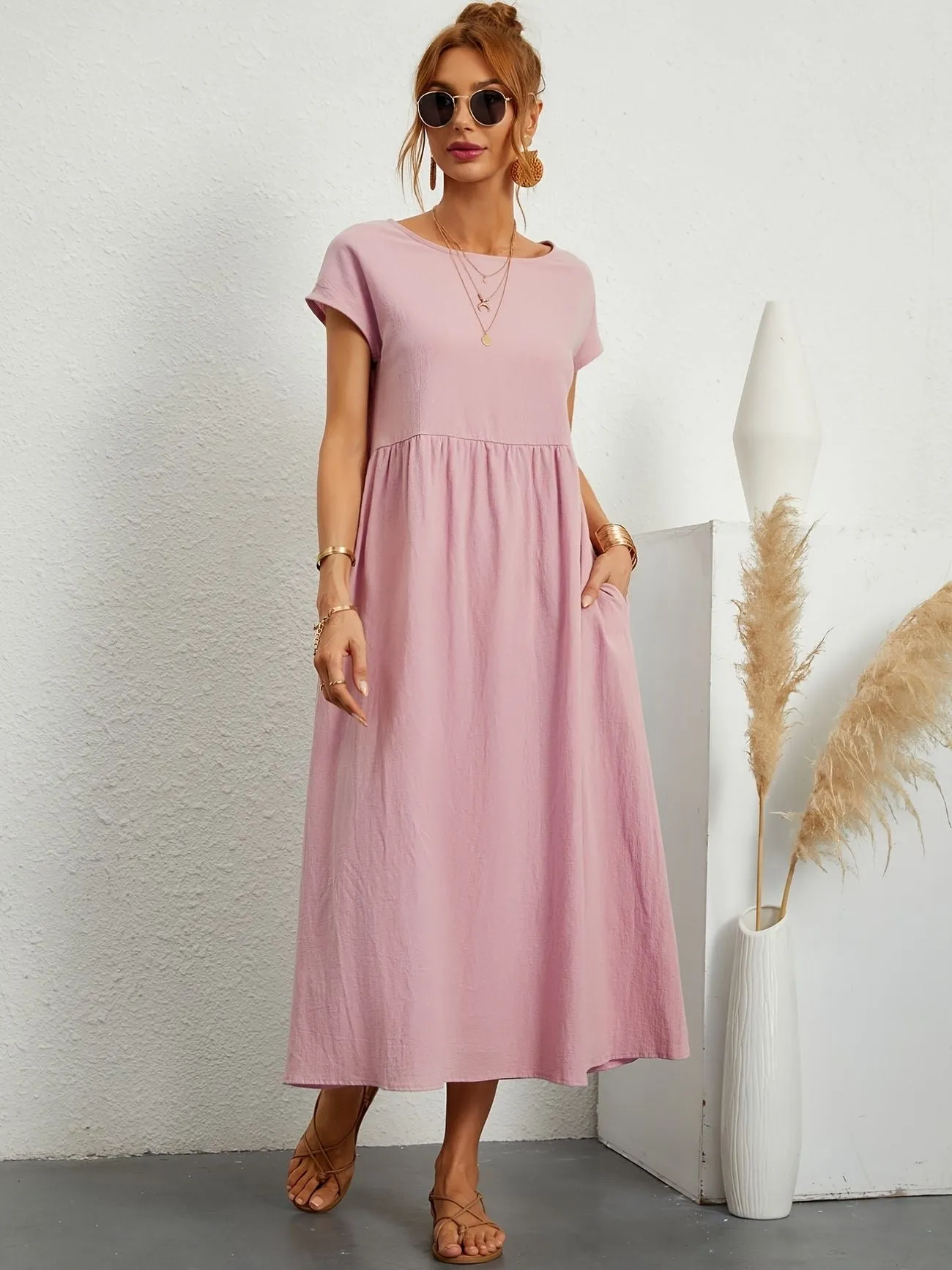 Rosey - Relaxed Linen Dress