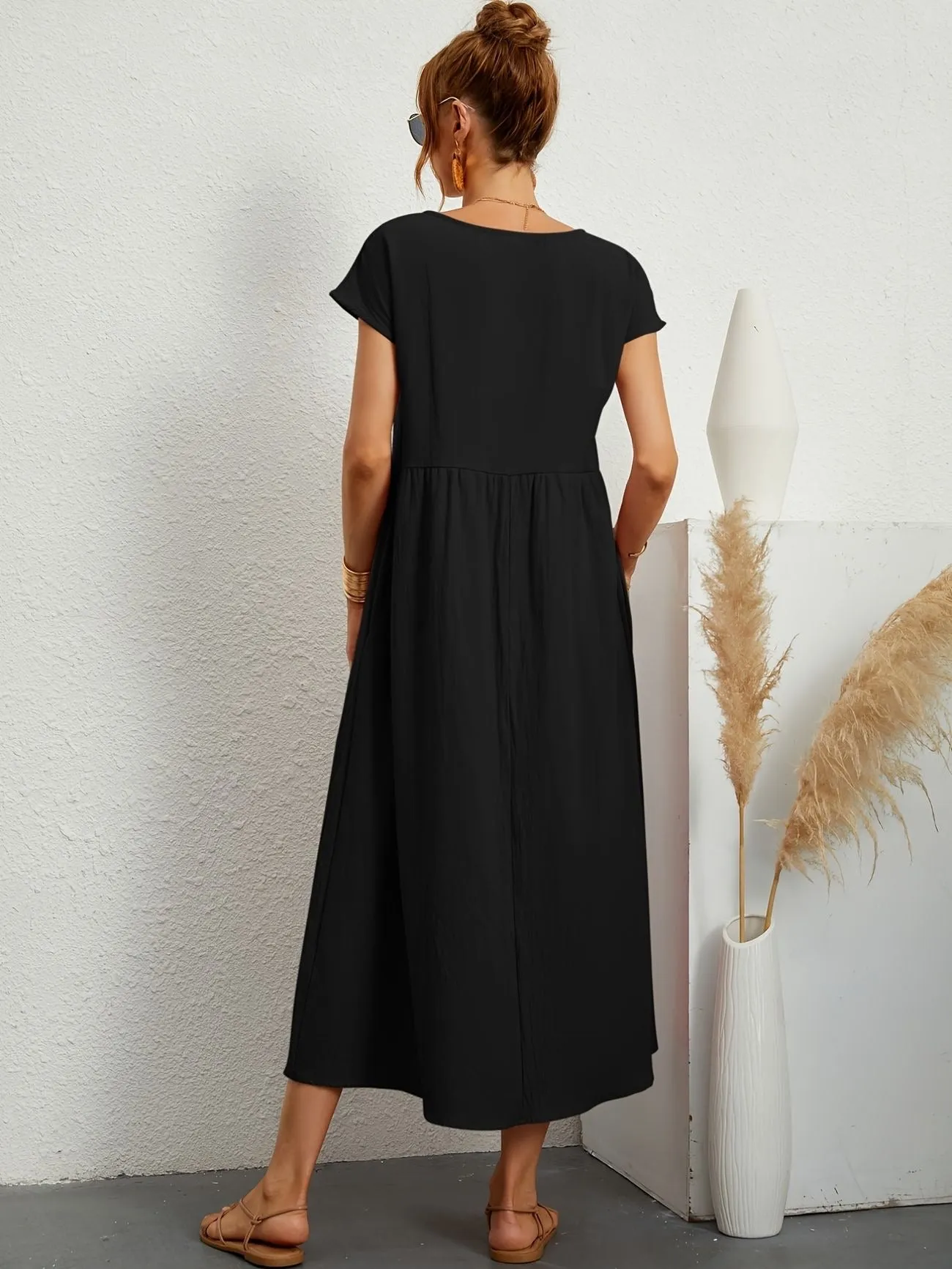 Rosey - Relaxed Linen Dress