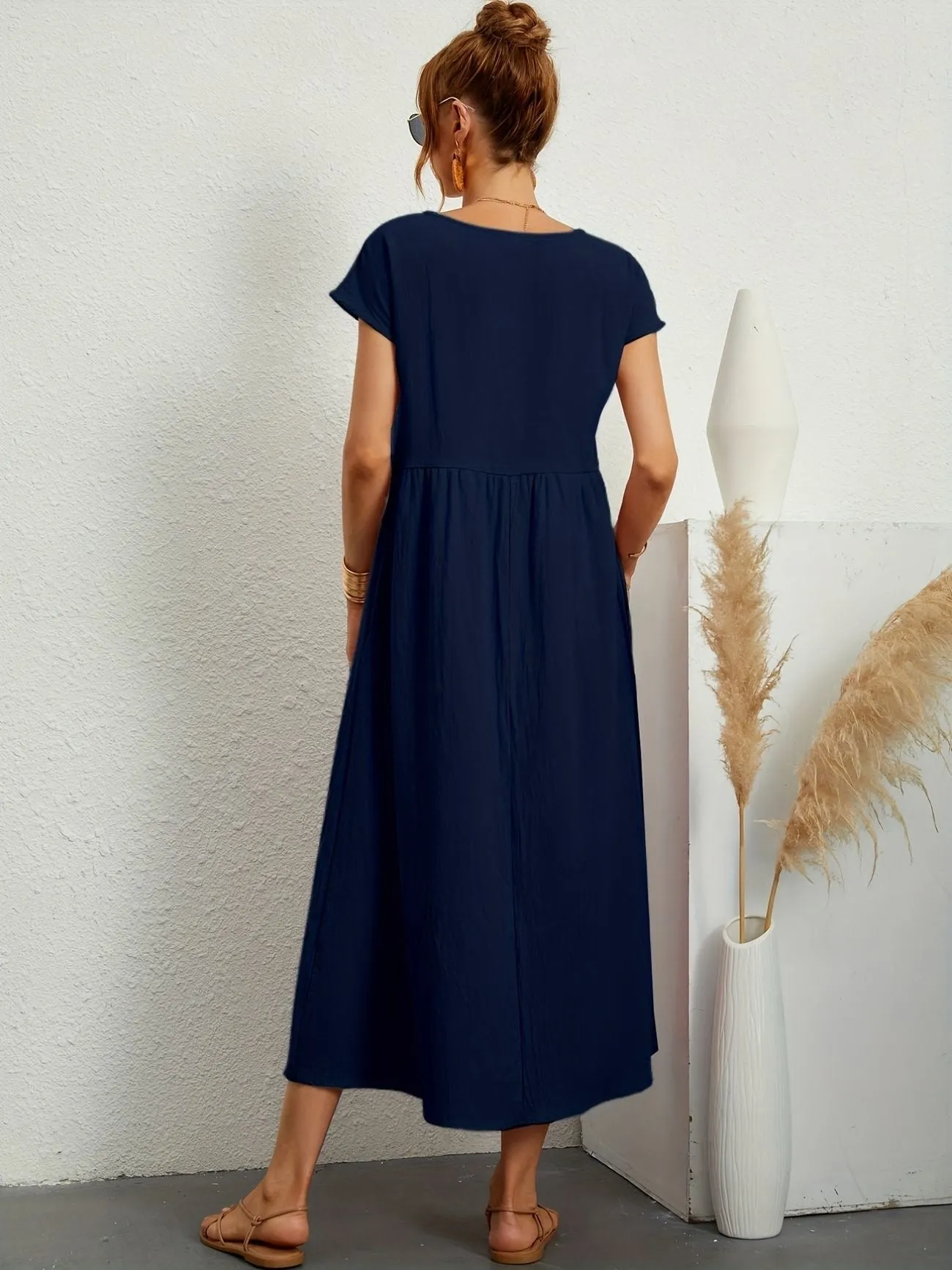 Rosey - Relaxed Linen Dress