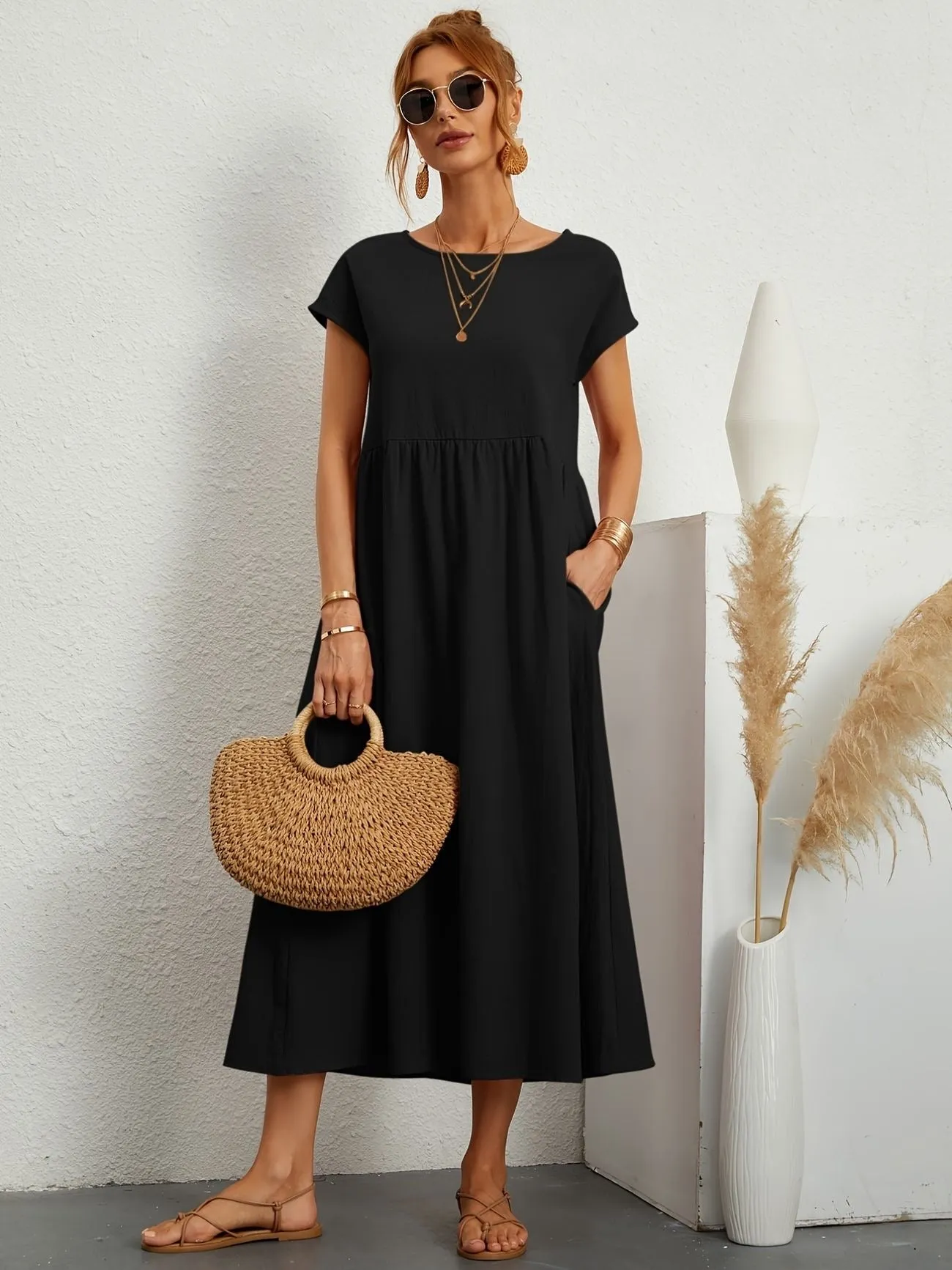Rosey - Relaxed Linen Dress