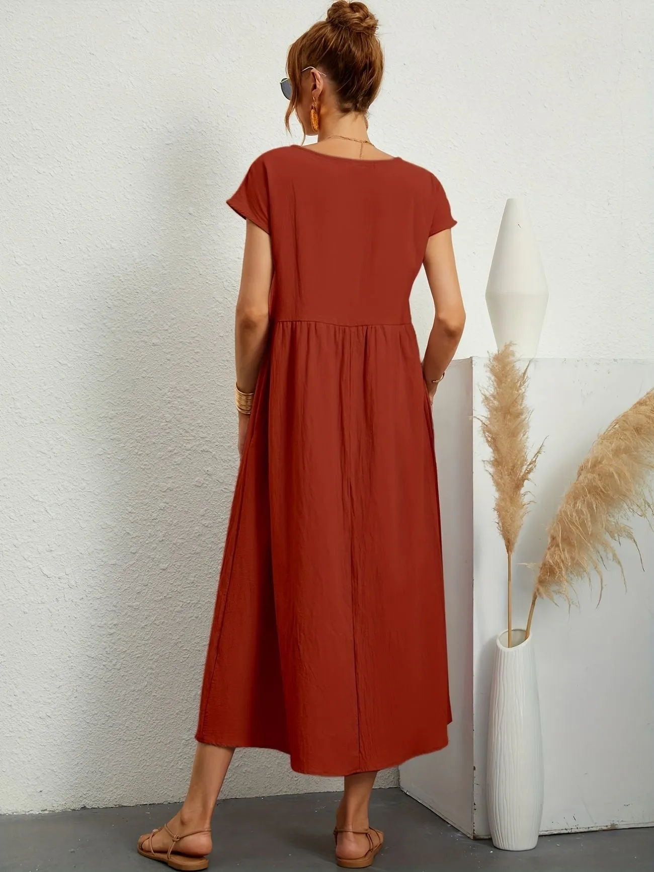 Rosey - Relaxed Linen Dress