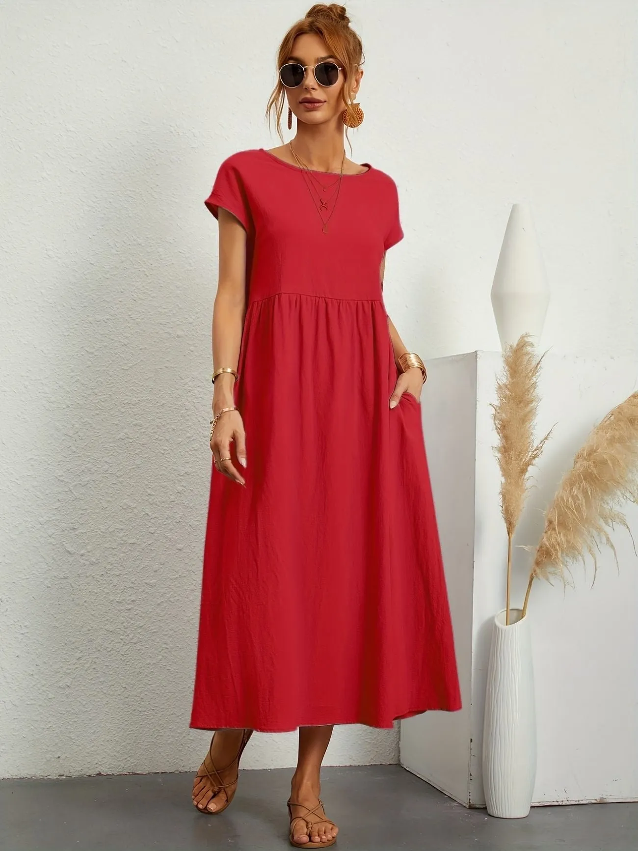 Rosey - Relaxed Linen Dress