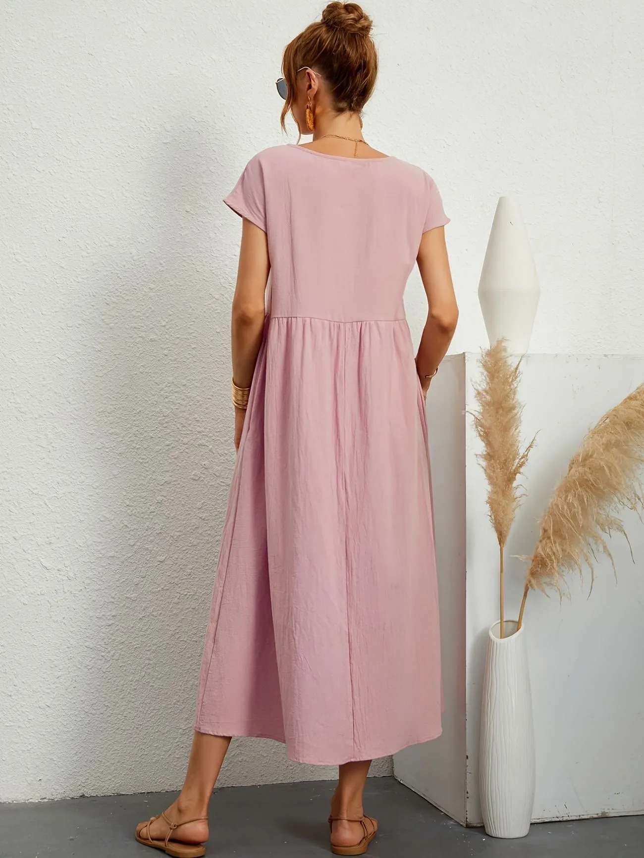 Rosey - Relaxed Linen Dress