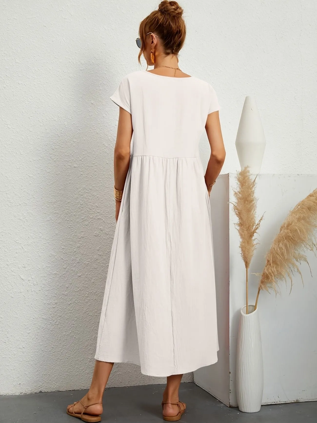 Rosey - Relaxed Linen Dress