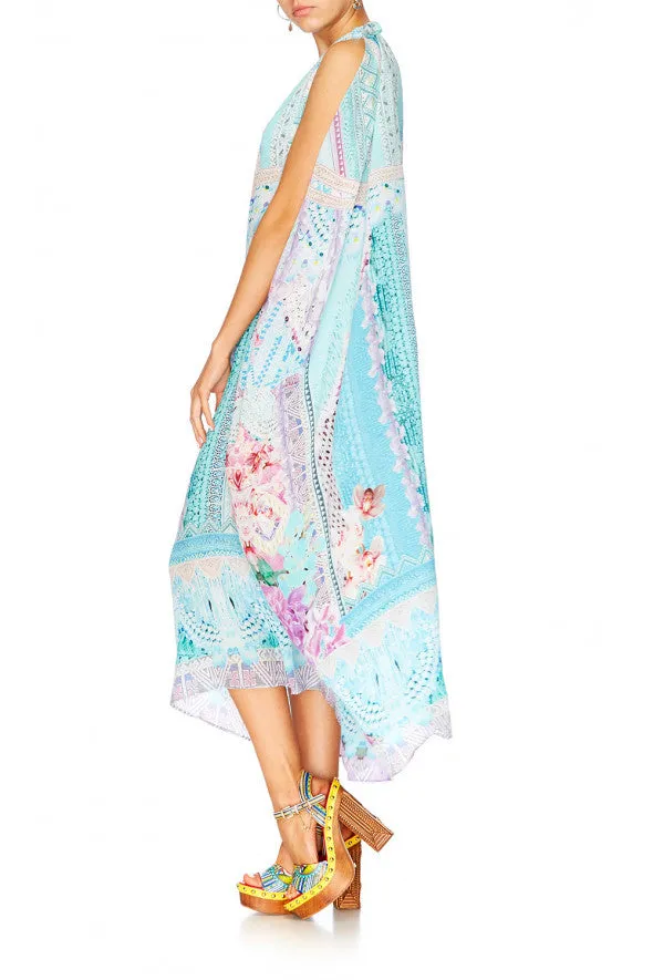 Round Neck Kaftan- Garden State