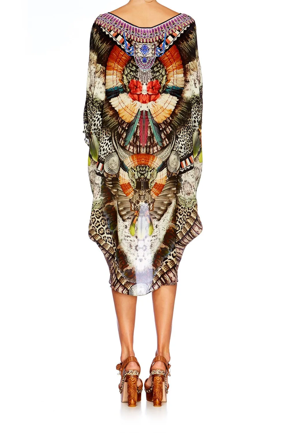 SCOOP BACK HEM DRESS LIGHT MY FIRE