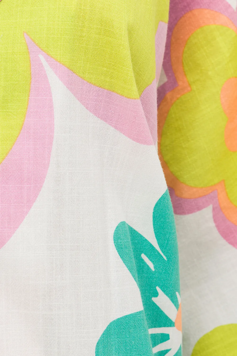 Seona Top - Bubblegum Floral