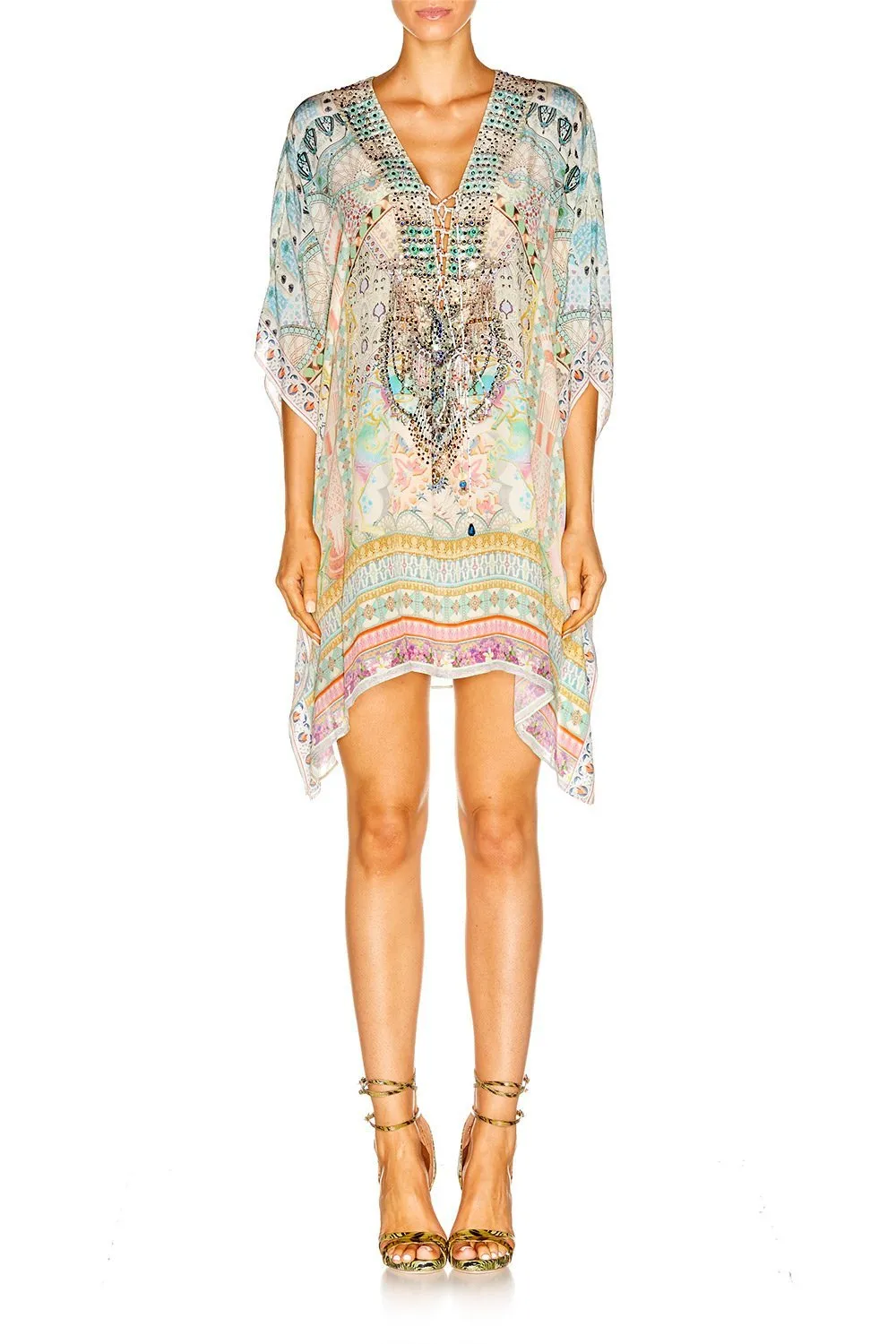 SHORT LACE UP KAFTAN MY DUBAI DREAM