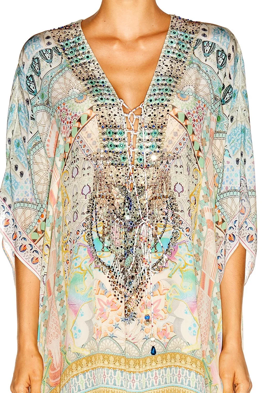 SHORT LACE UP KAFTAN MY DUBAI DREAM
