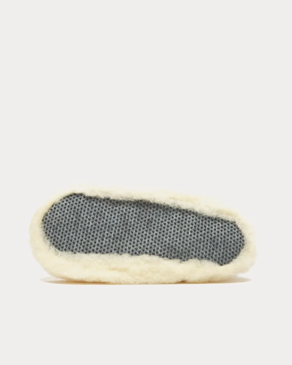 Siberian Wool Beige Slip Ons