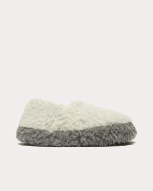 Siberian Wool Grey Slip Ons