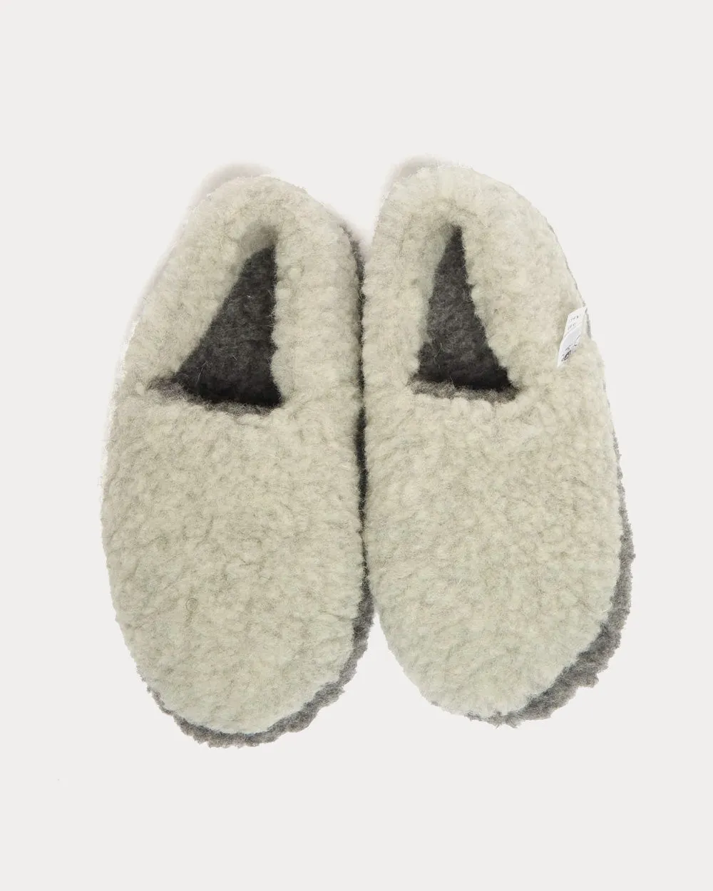 Siberian Wool Grey Slip Ons