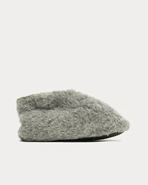 Skipper Wool Boot Grey Slip Ons