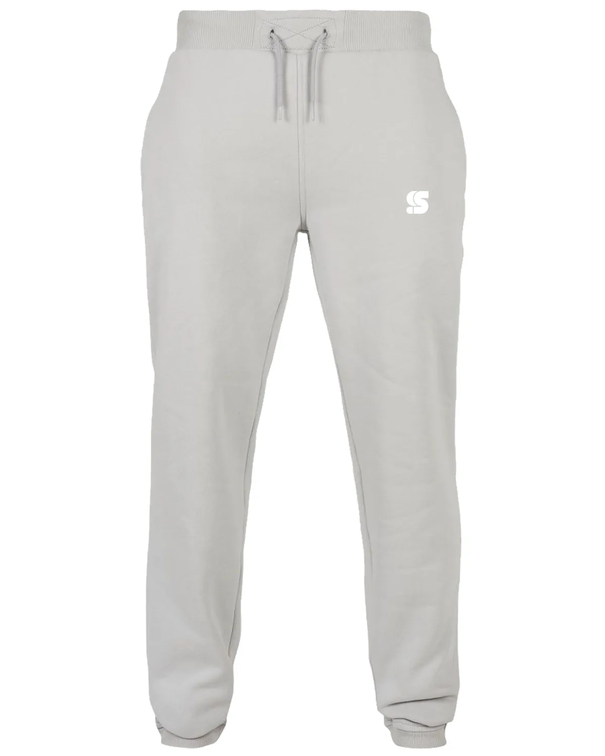 Soft Concrete Pants / S Logo White Embroidered Men