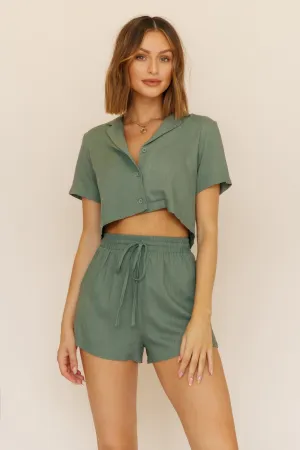 Soft Whispers Shirt Olive