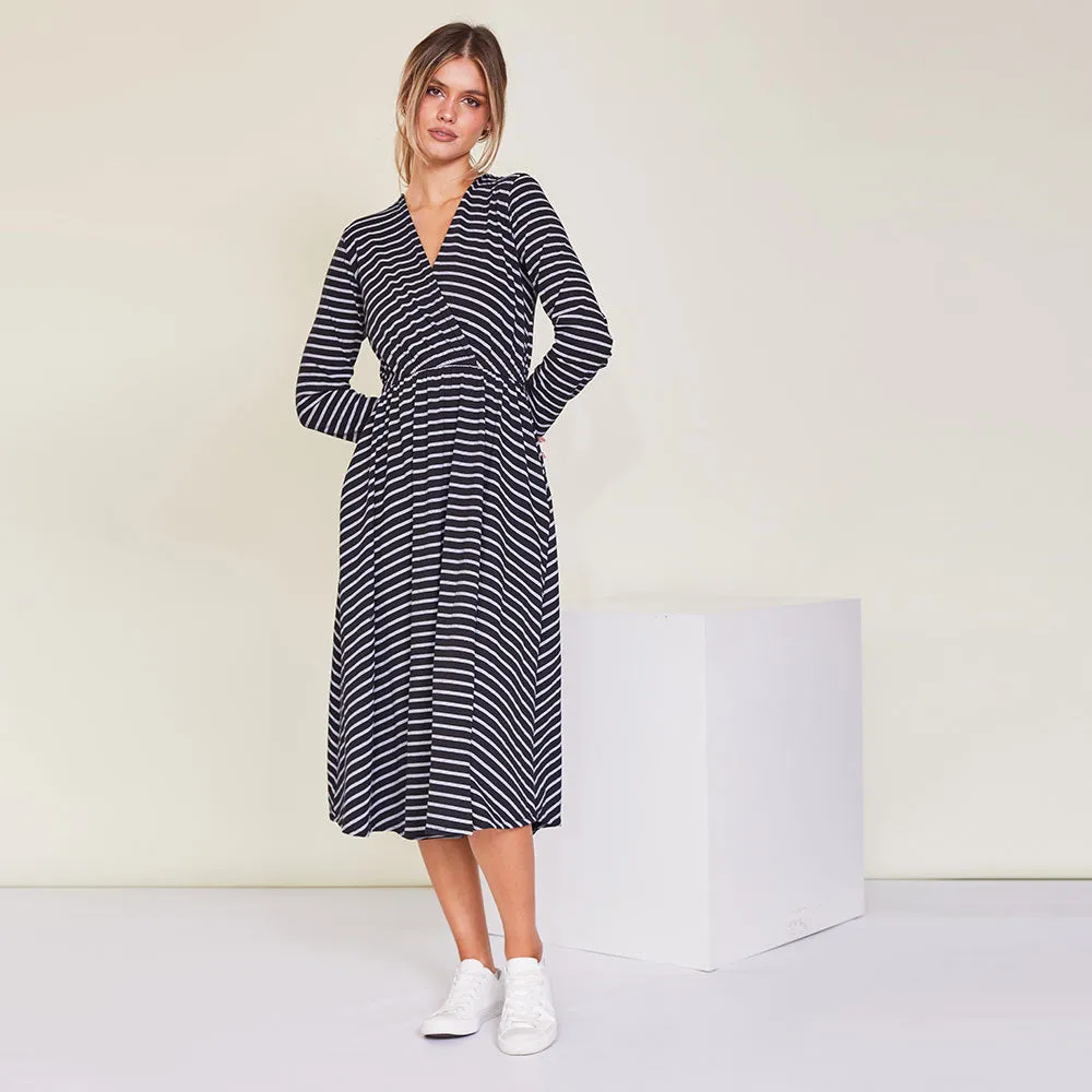 Sutton Dress (Stripe)