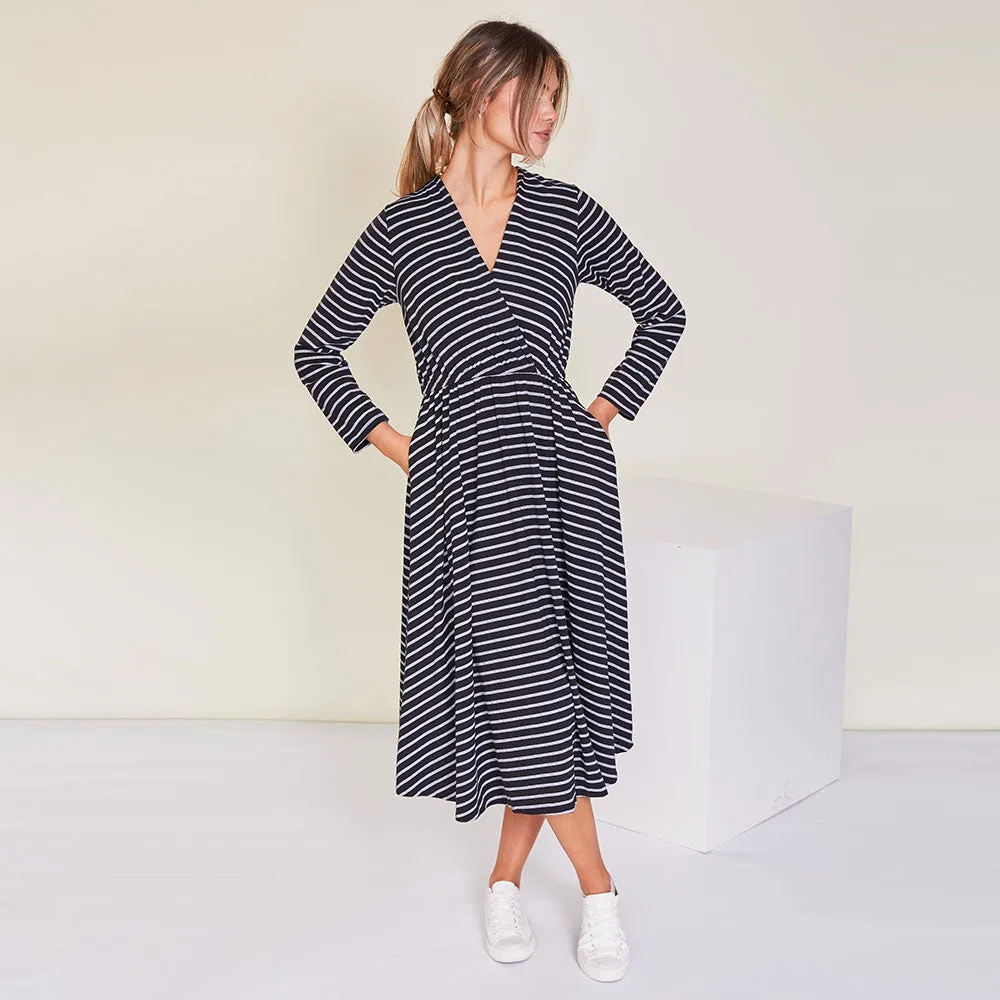 Sutton Dress (Stripe)
