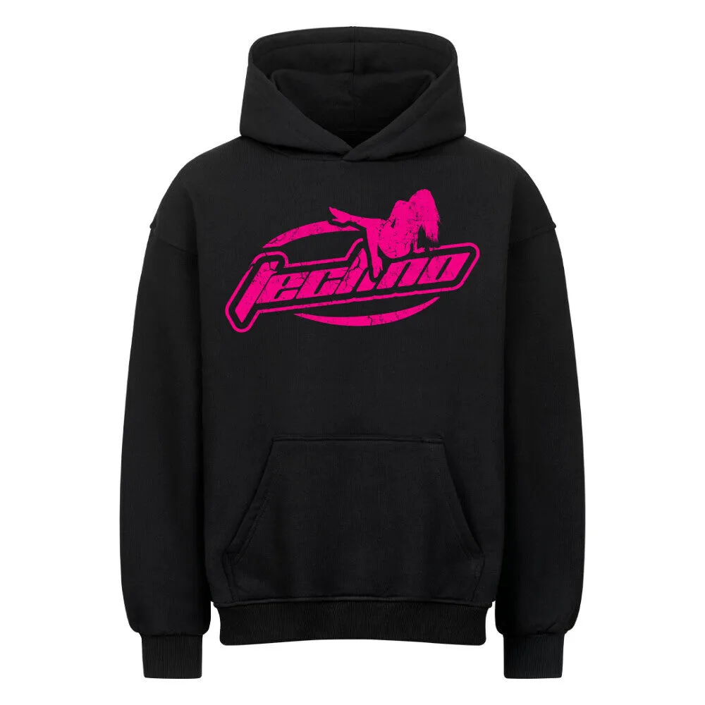TECHNO LOGO OVERSIZED HOODIE - SPRING COLLECTION
