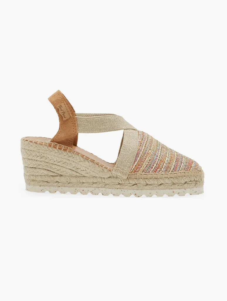Toni Pons Terra Wedge in Glitter Multi