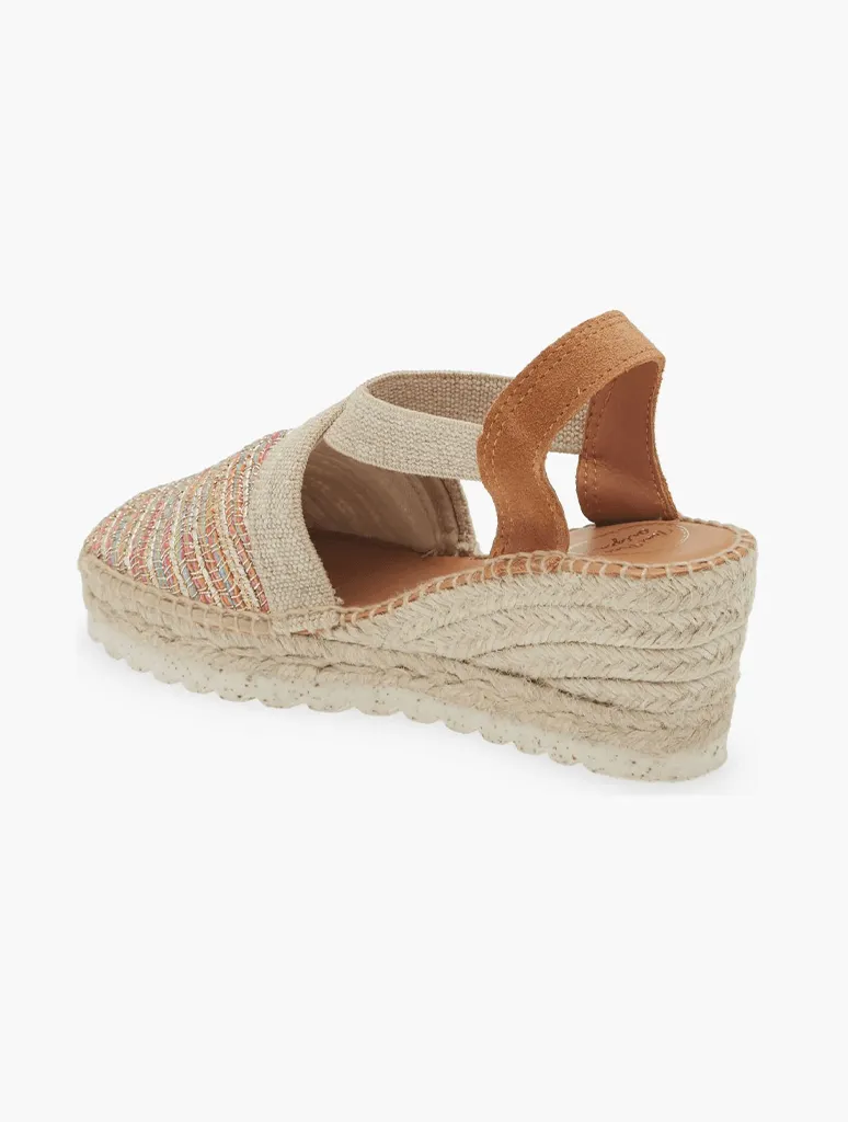 Toni Pons Terra Wedge in Glitter Multi