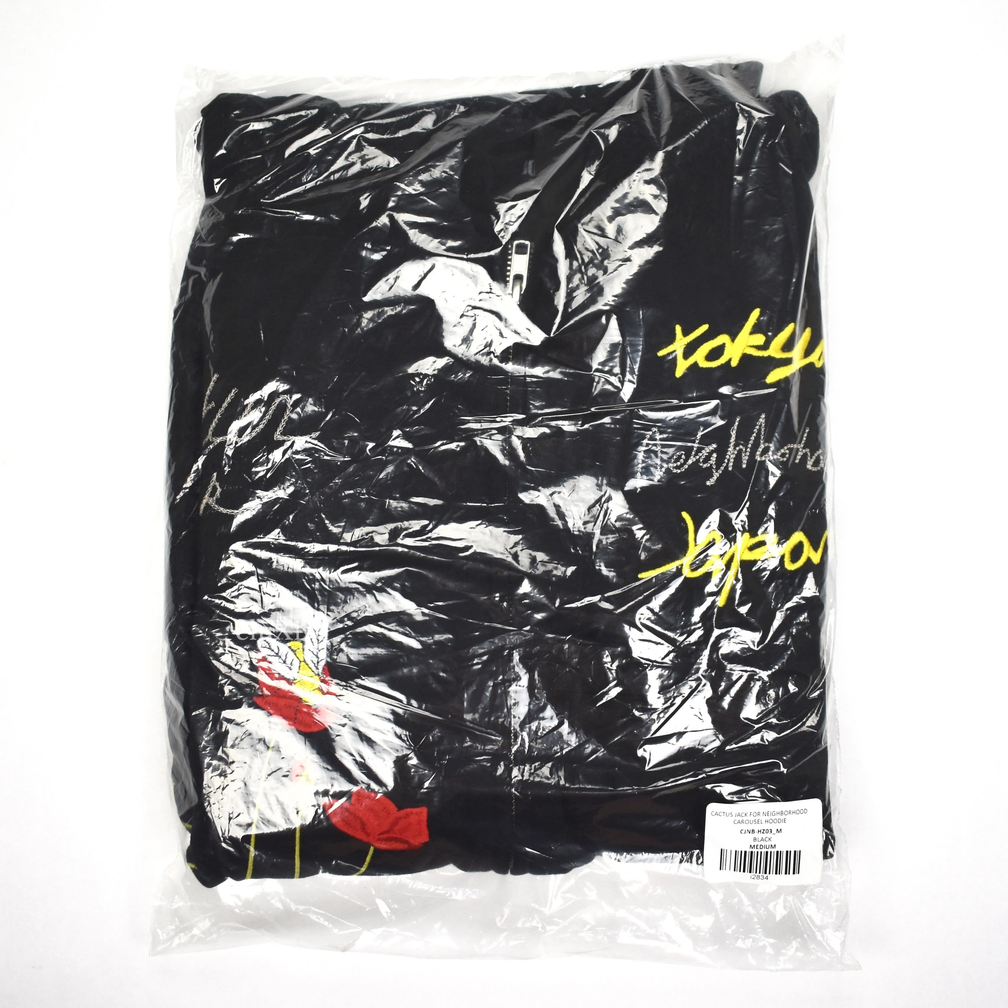 Travis Scott x Neighborhood - Carousel Logo Embroidered Hoodie