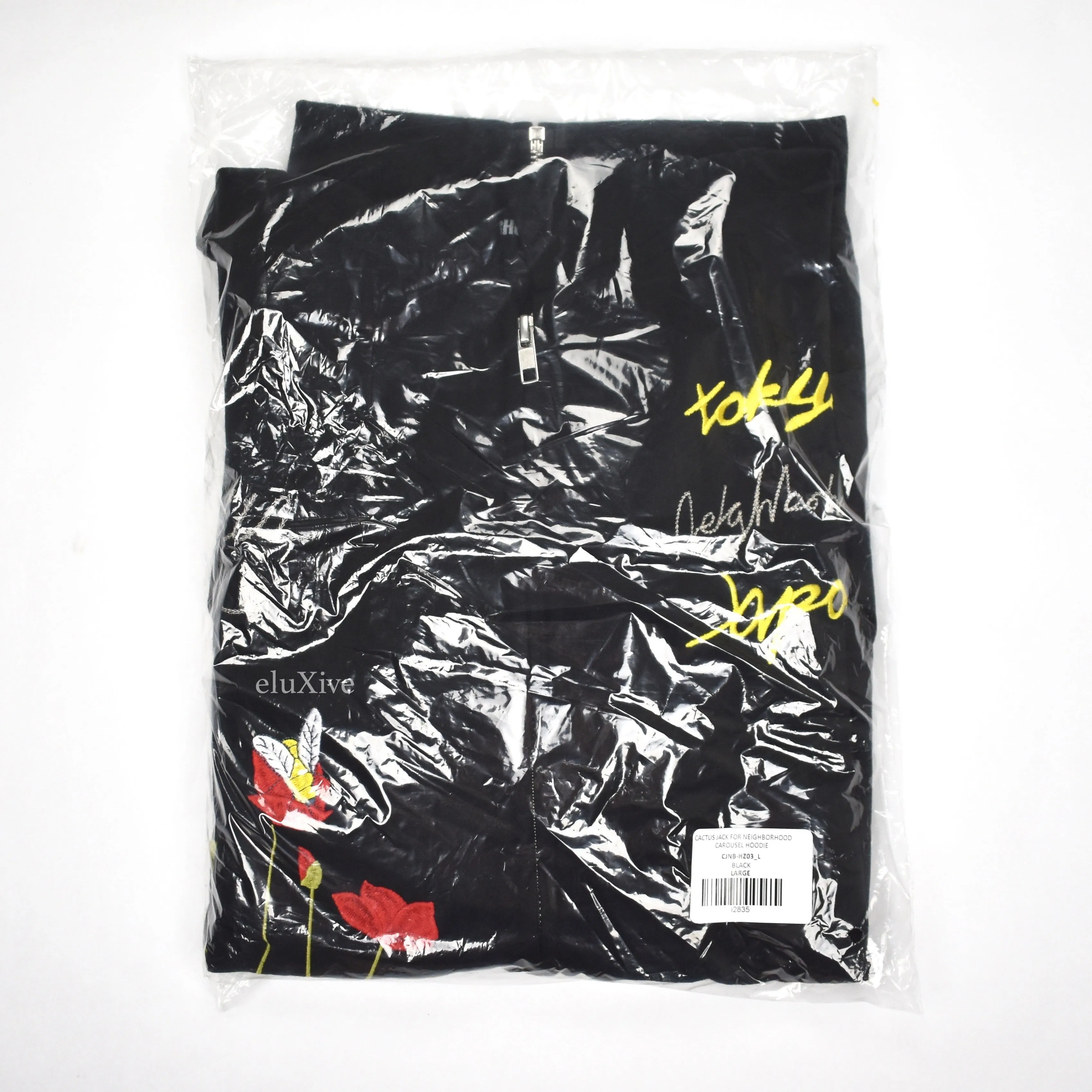 Travis Scott x Neighborhood - Carousel Logo Embroidered Hoodie