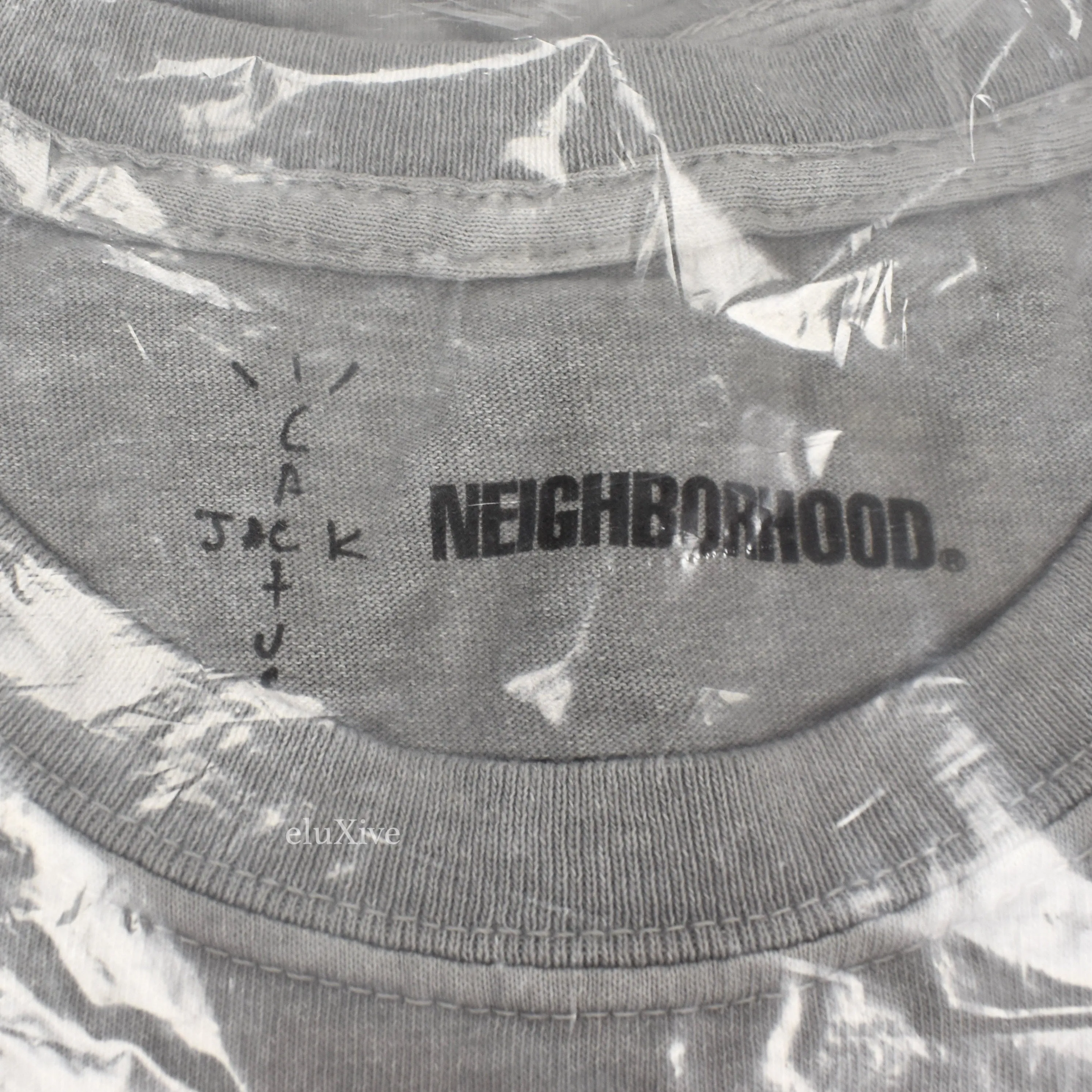 Travis Scott x Neighborhood - Carousel Logo Print T-Shirt