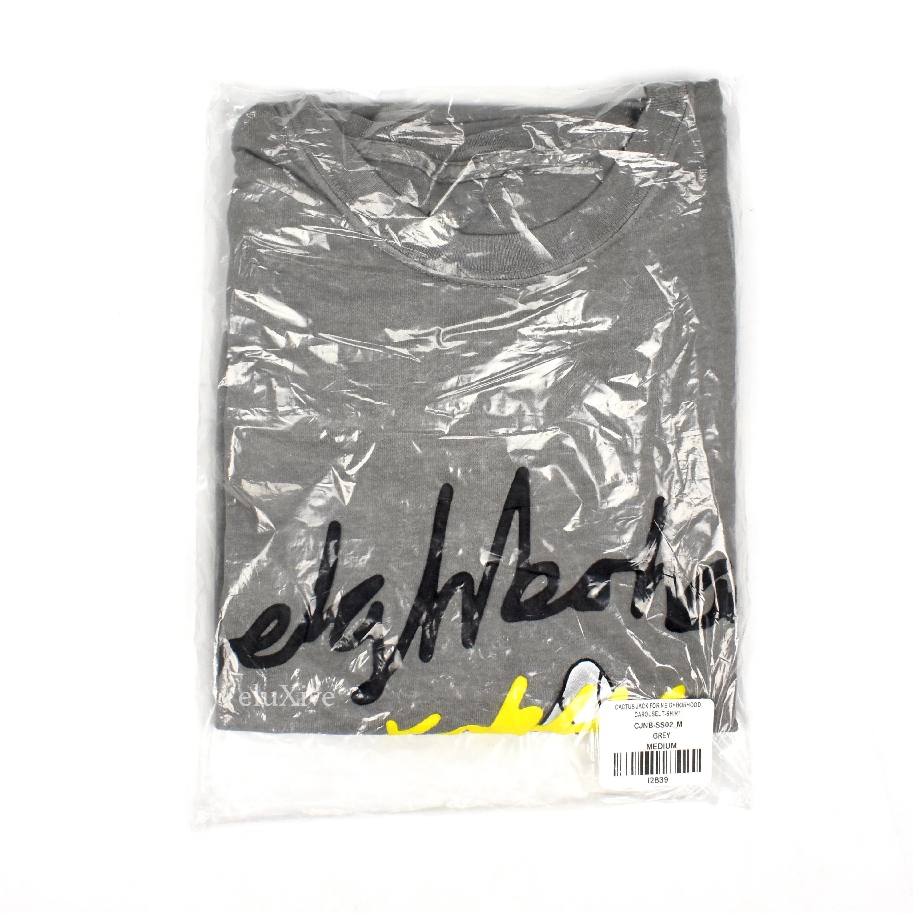 Travis Scott x Neighborhood - Carousel Logo Print T-Shirt
