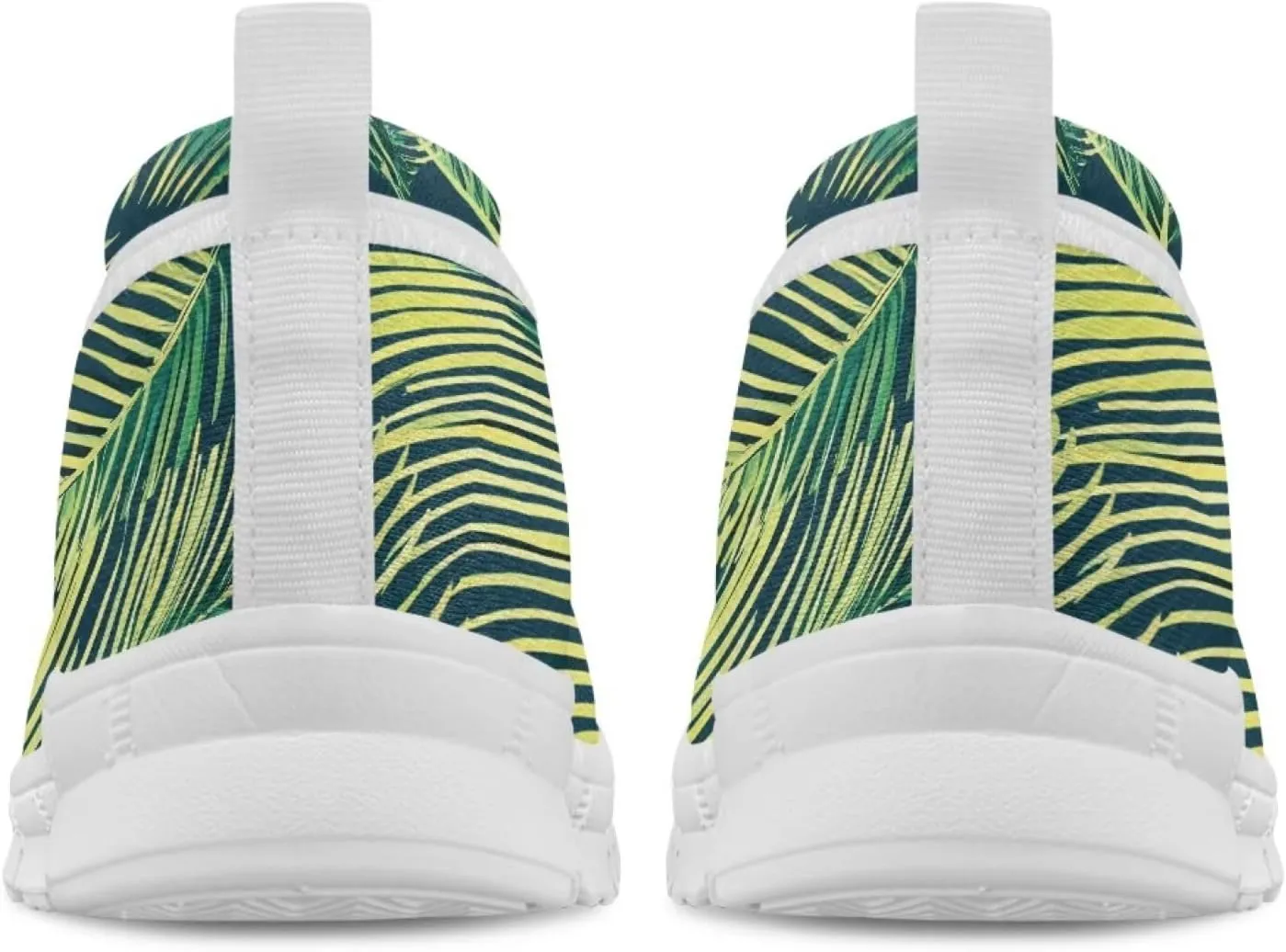 Tropical Hawaii Slip On Womens Orthopedic Arch Support Diabetes Foam Shoes Walking Anti-Skid Loafers