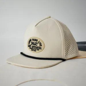 WATERPROOF APEX SNAPBACK HAT - CREAM WATERPROOF APEX SNAPBACK HAT - CREAM
