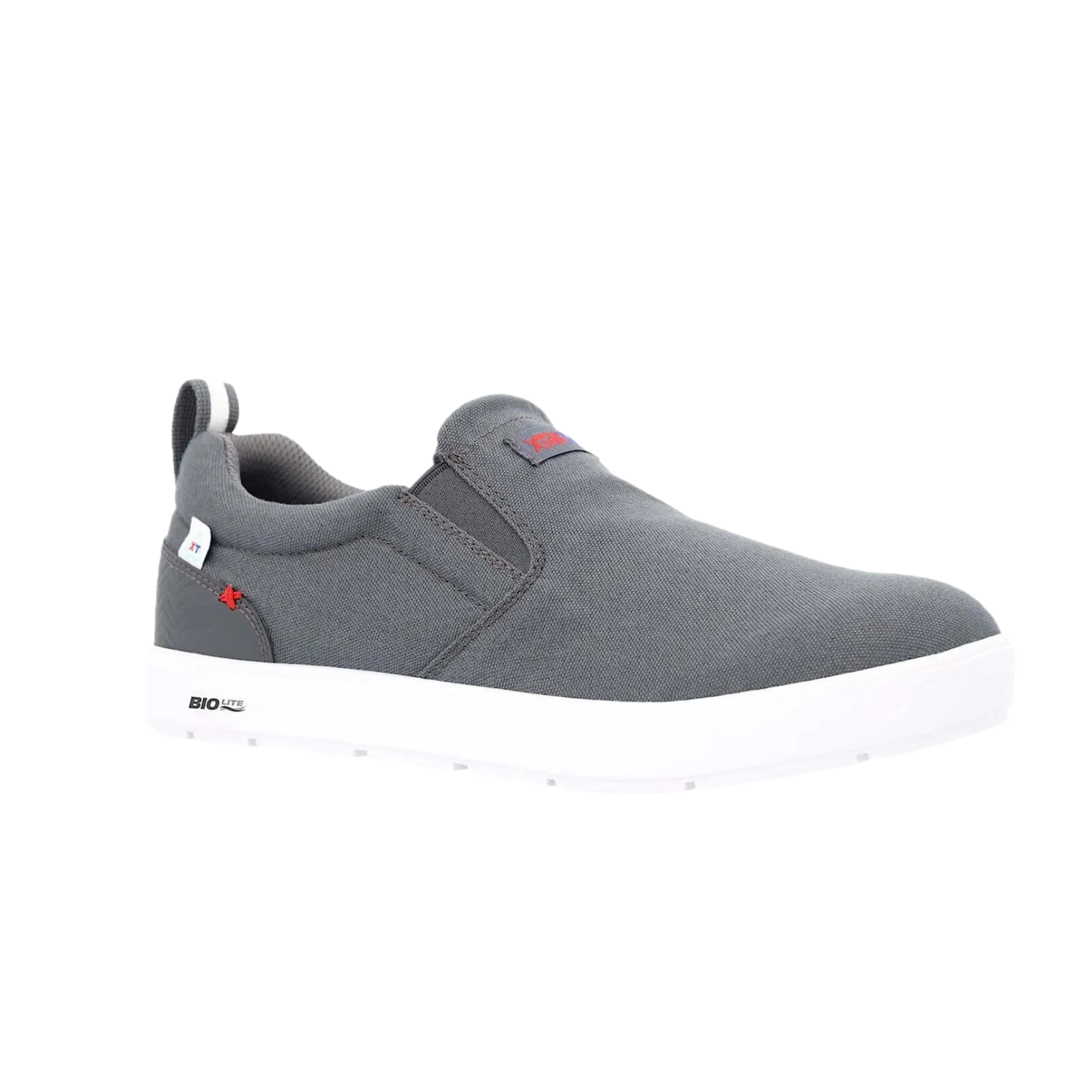 Xtratuf Men's Eco 2.0 Sharkbyte Grey Slip On Deck Shoe XSB2101