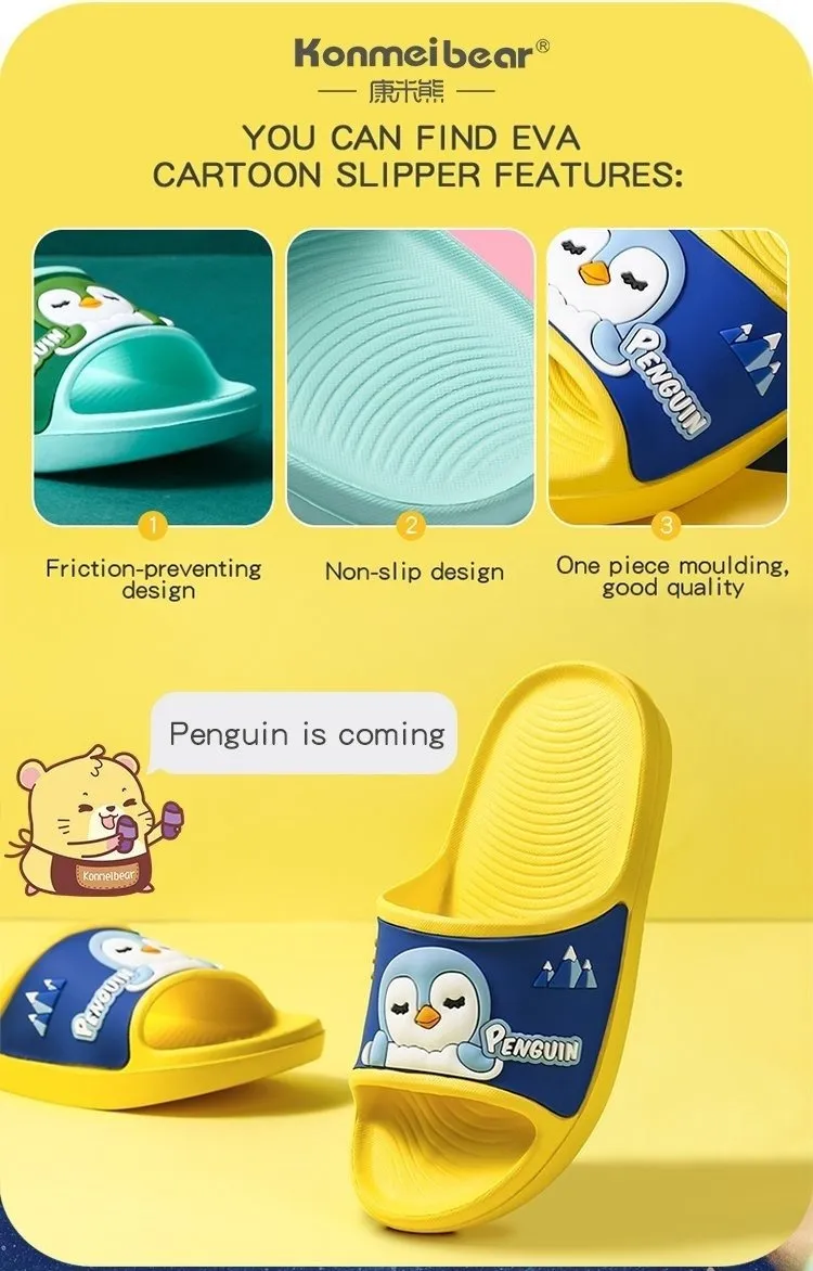 Yellow Penguin Light Wight EVA Anti Slip Slippers 4352